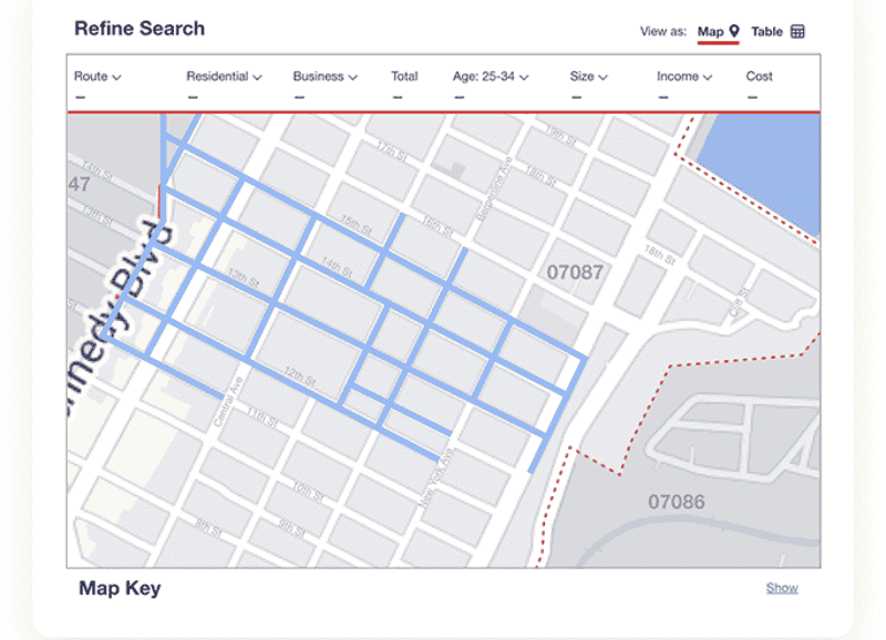 EDDM Map Tool