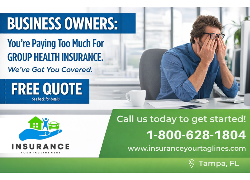 Direct mail marketing for Insurance Company in Tampa, FL