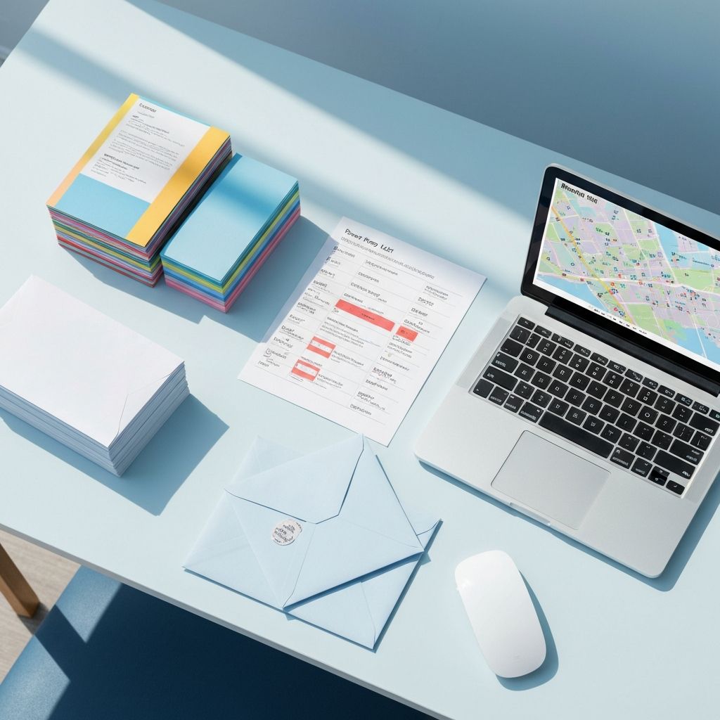 Professional bulk mail processing and direct mail printing facility