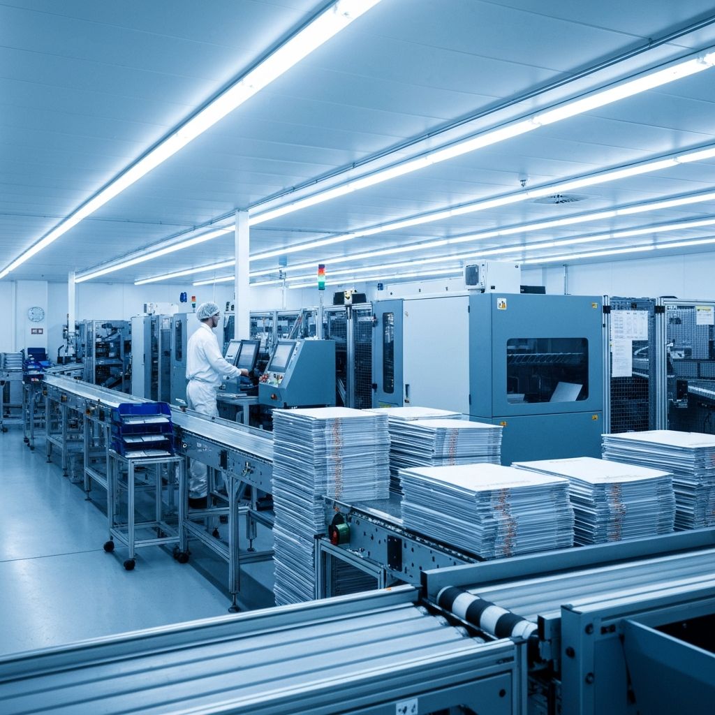 MailPros USA mail processing facility with automated sorting equipment