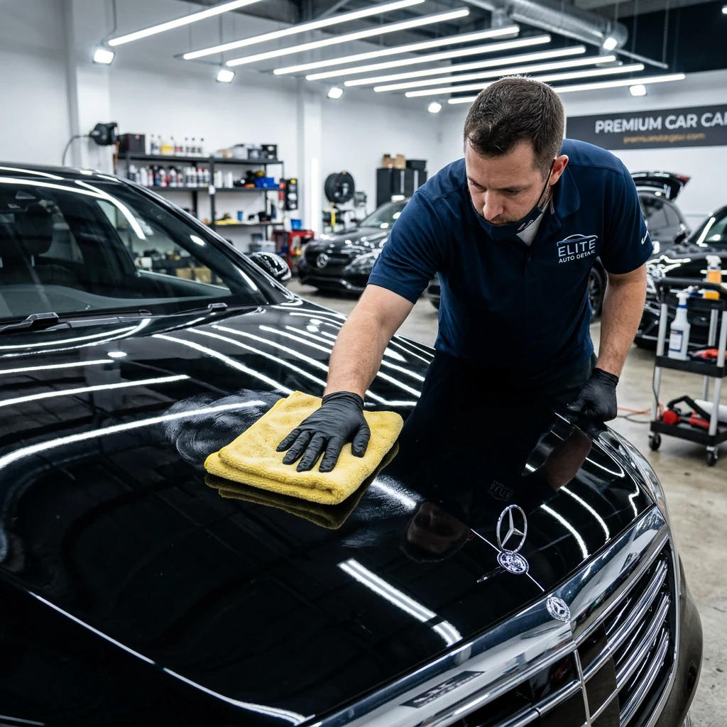 Auto detailing professional