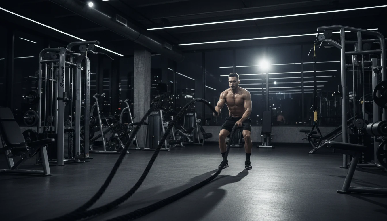Fitness direct mail postcard
