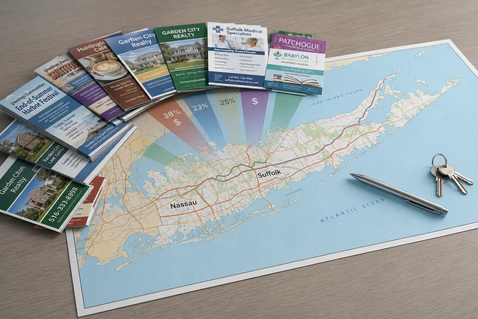 Long Island direct mail campaign for Nassau and Suffolk businesses
