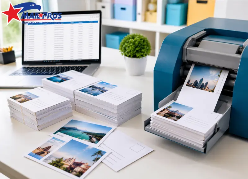 Postcard mailing services