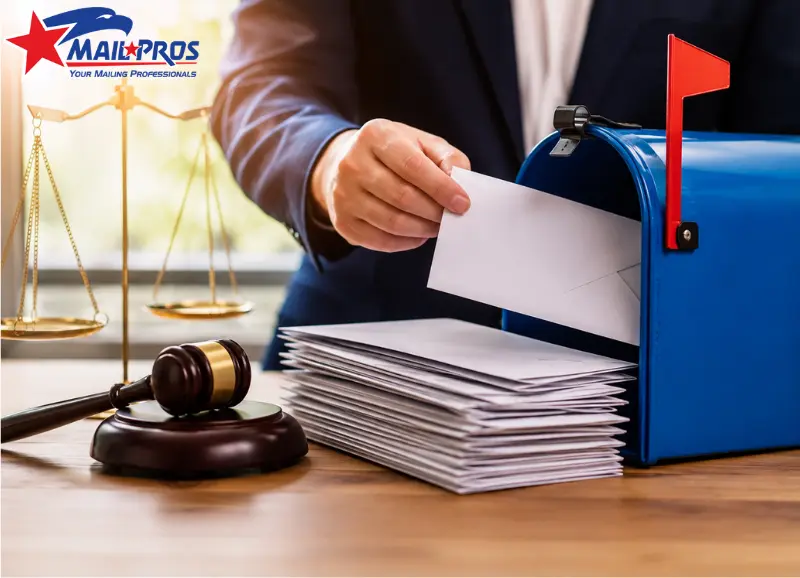 legal notice mailing