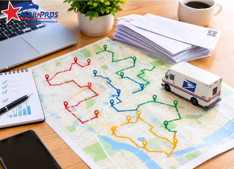 postal route maps