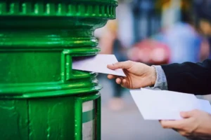 political postcards